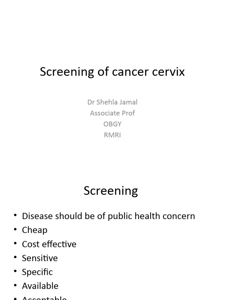 CERVICAL CANCER SCREENING GUIDELINES 2022 PDF visual data 3