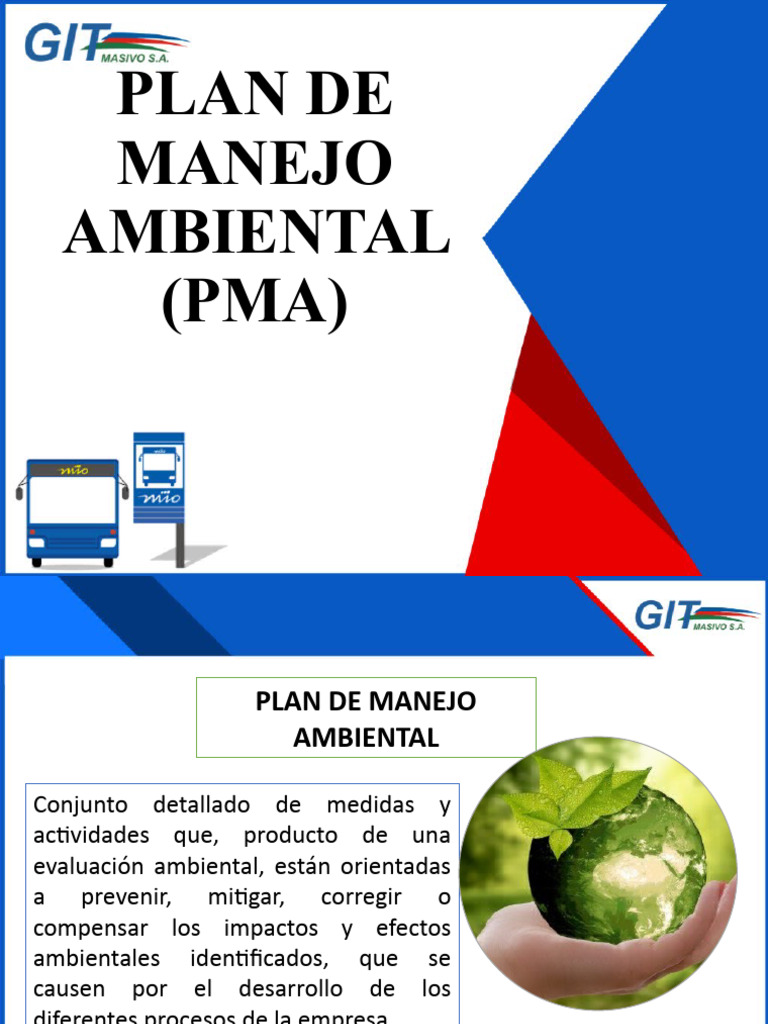Inducción Plan de Manejo Ambiental | PDF | Entorno natural | Residuos