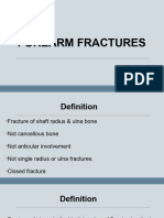 Formearm Fractures
