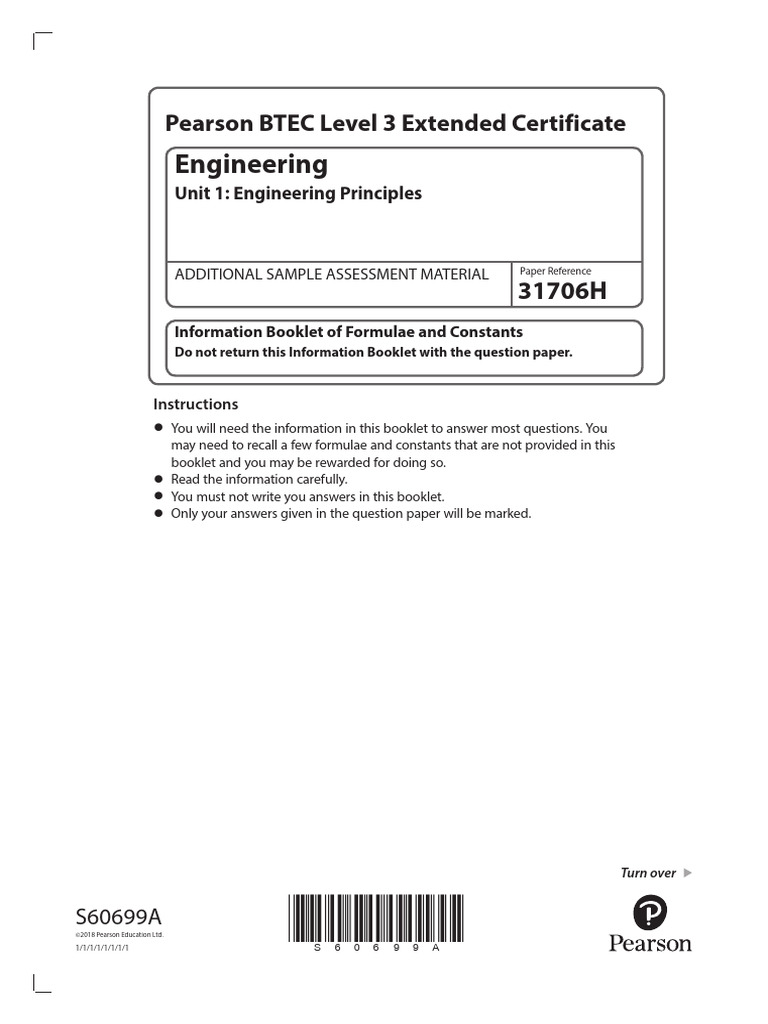Formula Sheet PDF Inductor Inductance