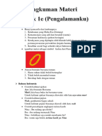 Rangkuman Materi Tema 5