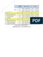 Jadwal PPL Tahap 2 Siklus 2 Grub B-Matematika 1