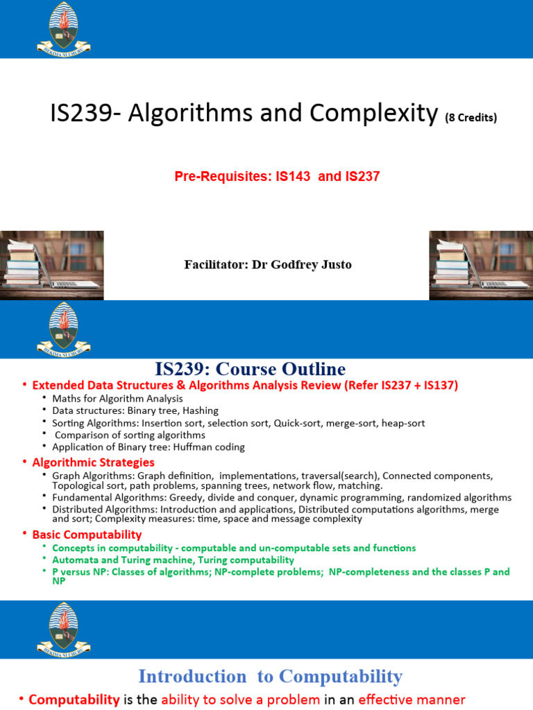 3 Basic ComputabilityX Final Reduced | PDF | Computational Complexity ...