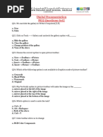 Digital Documentation - MCQ Questions - Set2