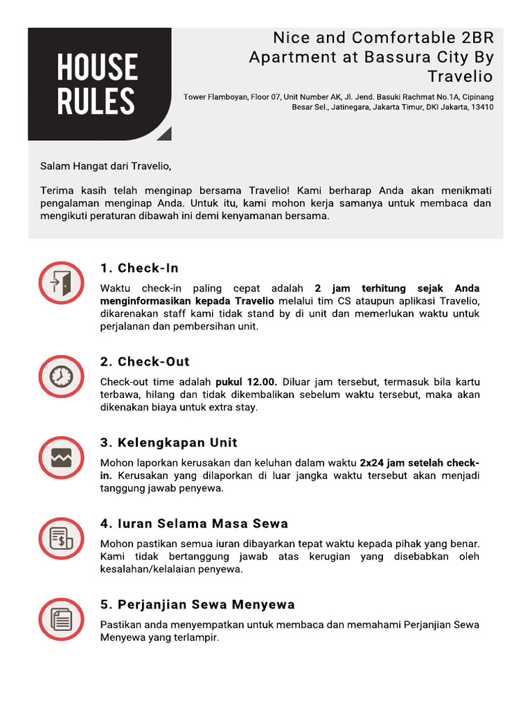 House Rules Long Term | PDF
