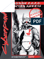 Cyberpunk 2020 - Core - Character Sheets (CP3321)