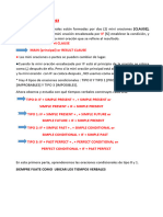 Unit 2 Conditional Sentences 5º Año 2021