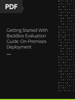 BackBox QuickstartGuide GettingStartedWithBackBoxEvaluationGuide OVA