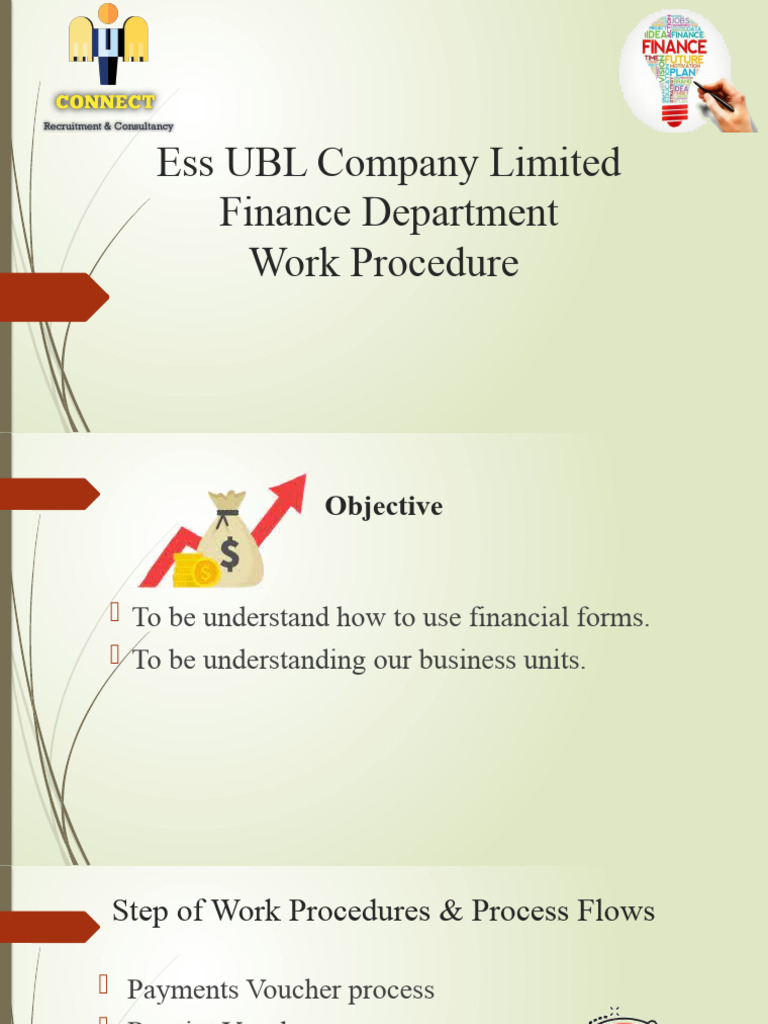 SOP of Finance PDF