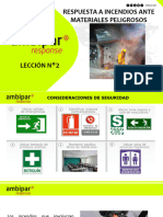 Lección 2 - Incendios Ante Materiales Peligrosos