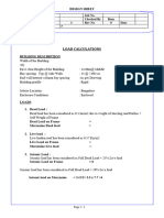 Design Basis-Load Calculations