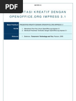 Download Materi III Presentasi Kreatif Dengan OpenOfficeorg Impress 31 by Wahyu Ria Triastuti SN69190138 doc pdf