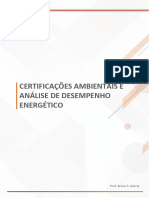 Certificações Ambientais e Análise de Desempenho Energético Aula 1 Ok