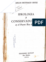 Carlos Buitrago - Ideologia y Conservadurismo en El Puerto Rico de Hoy (Prefacio y Capítulo 1)