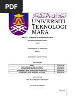 GROUP PROJECT MKT243 - Nestle