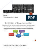 Drug Food Interaction