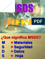 Capacitacion de MSDS Nfpa