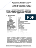 Acta de Suspension de Liquidacion