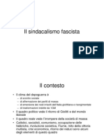 Il Sindacalismo Fascista