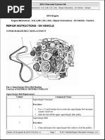 Serpentine Belt Replacement Etc - Chevy Traverse 2008-2016 | PDF | Belt  (Mechanical) | Engines