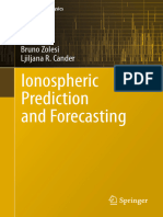 Ionospheric Prediction and Forecasting (Bruno Zolesi, Ljiljana R. Cander)