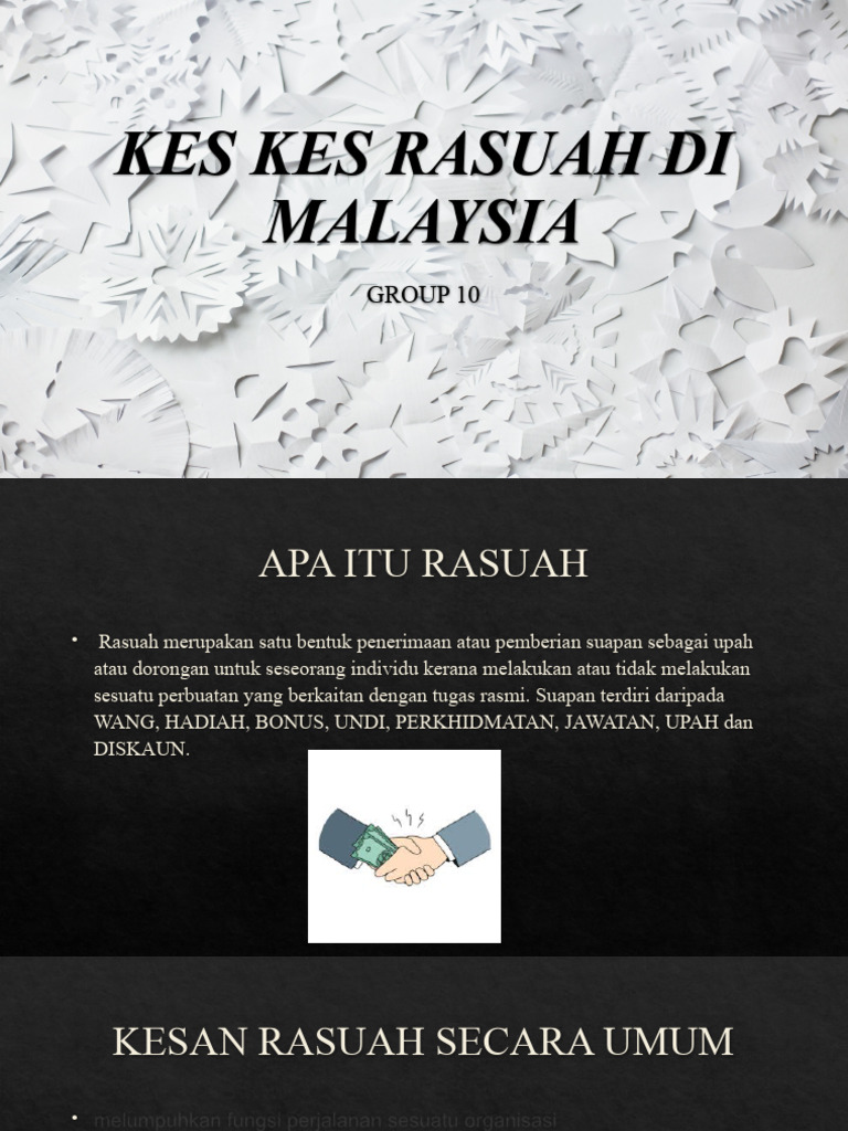 KES KES RASUAH DI MALAYSIA copy | PDF