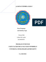 Tugas Paragraf Belajar Dan Pembelajaran