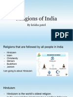 Religions of India by Krisha Patel