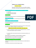 Primer Parcial Derecho Civil VI