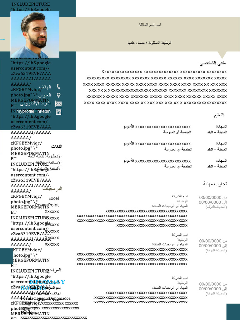 72 CV Template Master 97 2003 | PDF