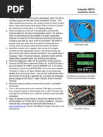 Installation CAT-EMCP1