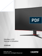 AOC Product Manual C24G2AE French