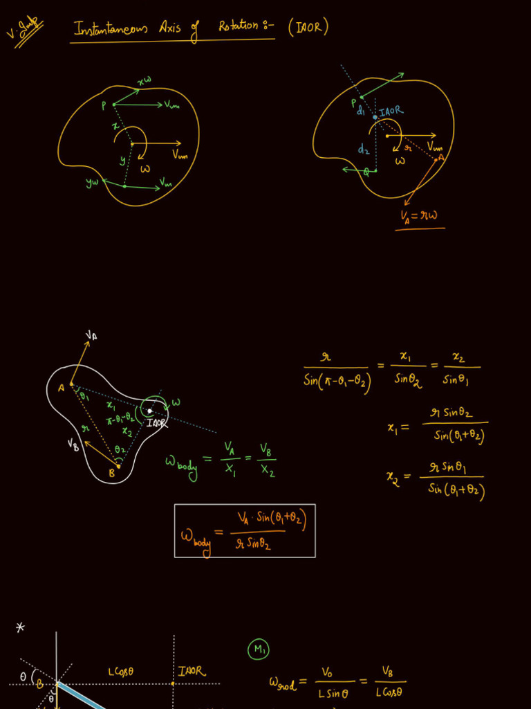 Rotational Motion - L-04, 05 (Class Notes) | PDF