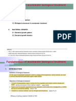 Fundamentals of Wastewater Biological Treatment