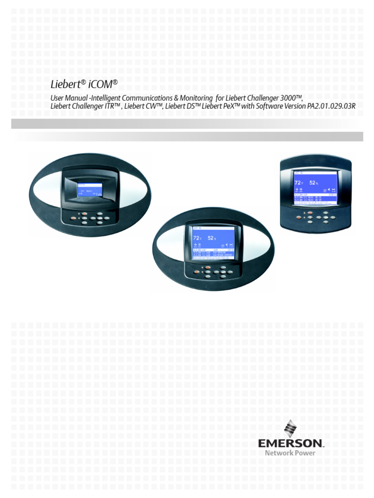 Liebert Icom Menus - Compress | PDF | Icon (Computing) | Manufactured Goods