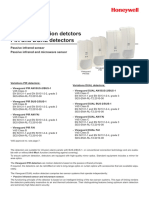 Viewguard Motion Detctors PIR and DUAL Detectors: Passive Infrared Sensor Passive Infrared and Microwave Sensor