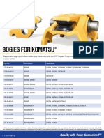 Bogies For Komatsu®