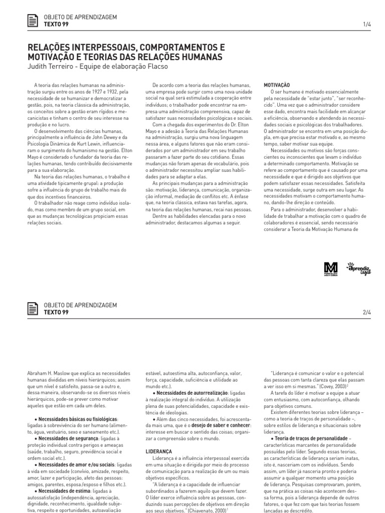 Texto 99 download gr tis pdf lideran a motiva o