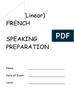 Year 10 French Test Paper