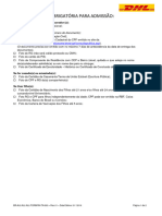 Lista - DHL - Documentos Admissionais