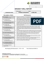 Emergency Drill Report - PT. MAK - May 15 2023