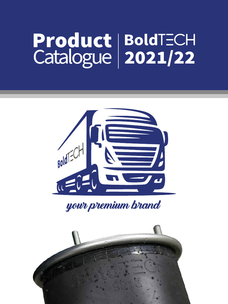 BoldTech Air Springs Catalogue 2021/22 | PDF | Truck | Automotive Industry