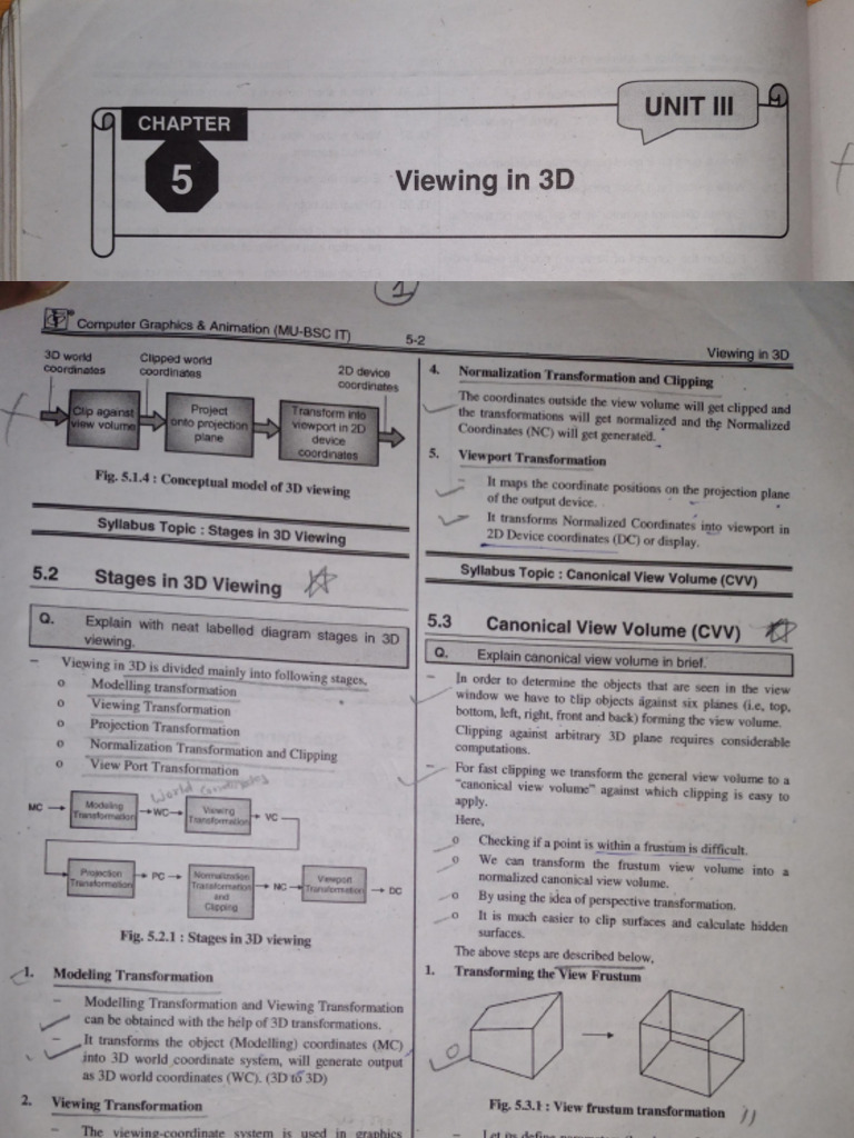 CG Unit 3 | PDF