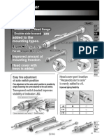 Air Cylinder Standard Type Double Acting Single Rod SMC CM2 Series CATALOG 2115