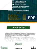 Presentacion Plan de Adaptacion Al Cambio Climatico Tatumbla F.M.