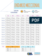 Calendario Miccional