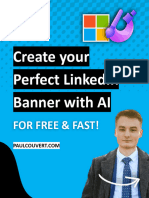 Create You LinkedIn Banner With AI