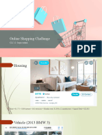 Online Shopping Challange