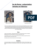 Fabricius Et Dentatus Latin