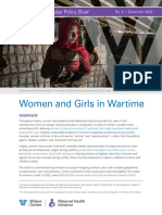 Women and Girls in Wartime
